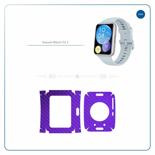 Huawei_Watch Fit 2_Purple_Fiber_2